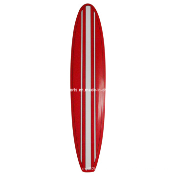 Stand up Paddle Board with Red Colour, Simple Air Brushes Surface Colour Surfboard, Design Can Be Customized